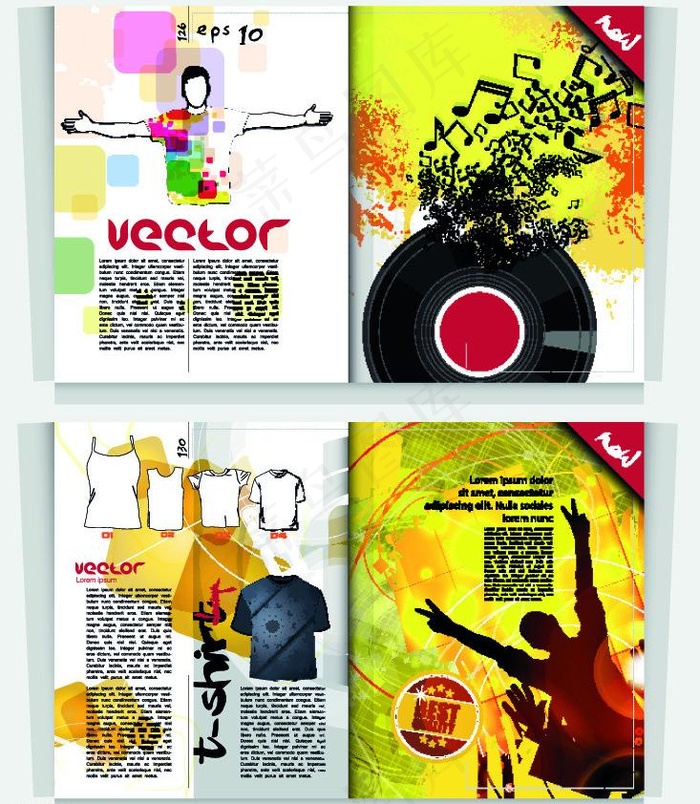 音乐杂志封面图片