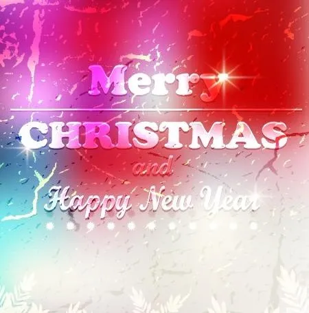 2014的圣诞节和新年画背景矢量素...eps,ai矢量模版下载