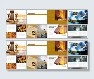 高档金融画册设计