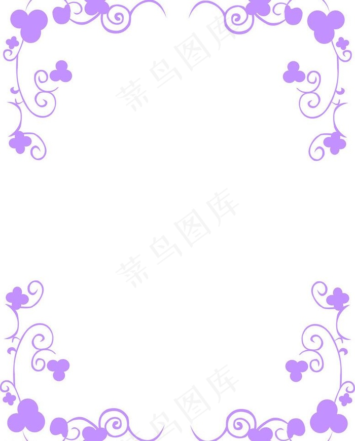 花纹边框图片eps,ai矢量模版下载
