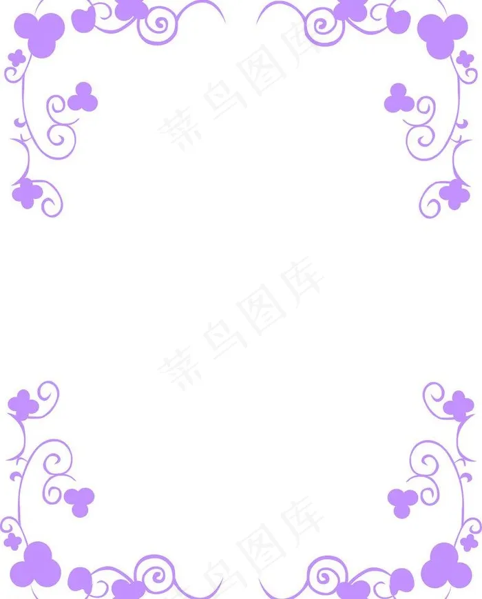 花纹边框图片eps,ai矢量模版下载