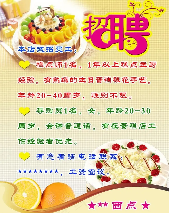 招聘(2362X3150(DPI:100))psd模版下载