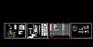 低压配电箱图及施工变压器全套图