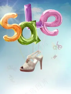 夏季鞋促销海报免费下载