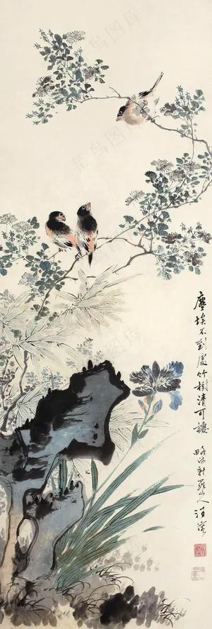 花鸟国画图片 花鸟国画图片