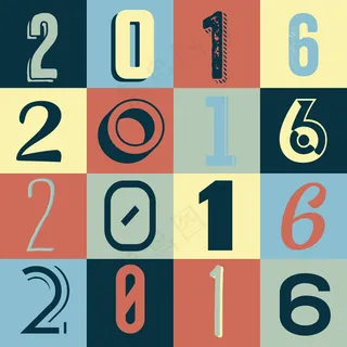 2016字体背景