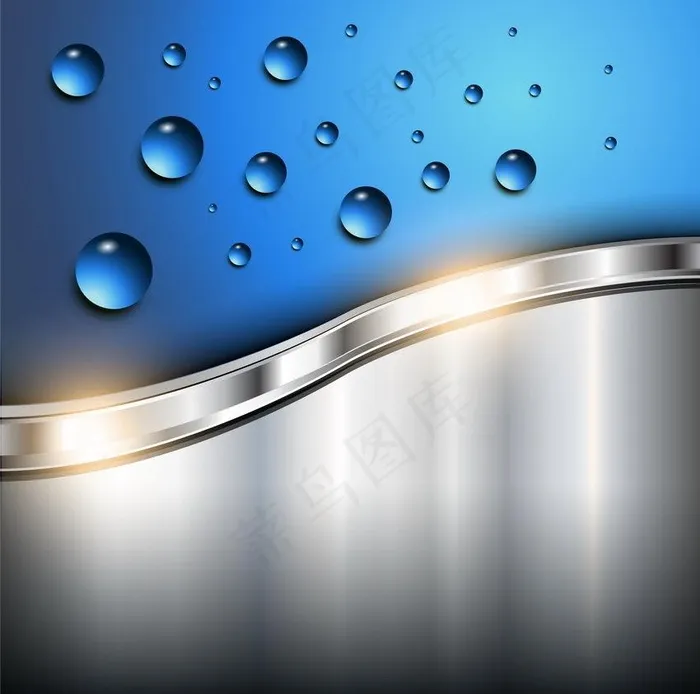 水珠水滴图片eps,ai矢量模版下载