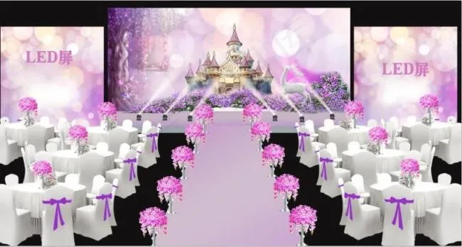 梦幻婚礼(9779X5177(DPI:300))psd模版下载
