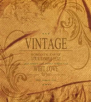 浪漫与爱情向量03旧货卡