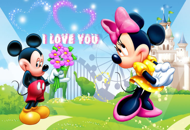 米奇求爱 可爱米妮