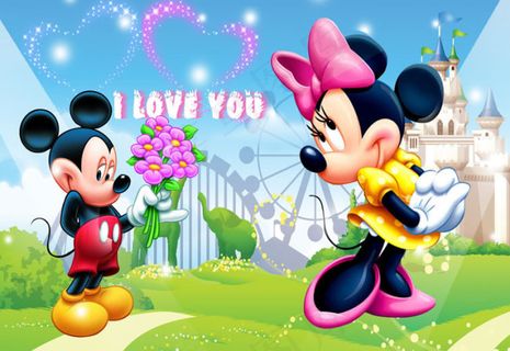 米奇求爱 可爱米妮