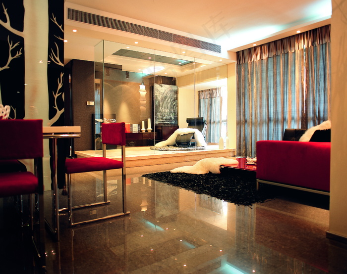 红白客厅*空调五星设计