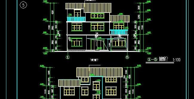 不错的农村别墅设计图15.8x13...