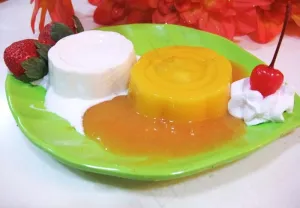 双味布甸图片
