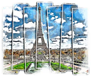 Landscape eiffel 