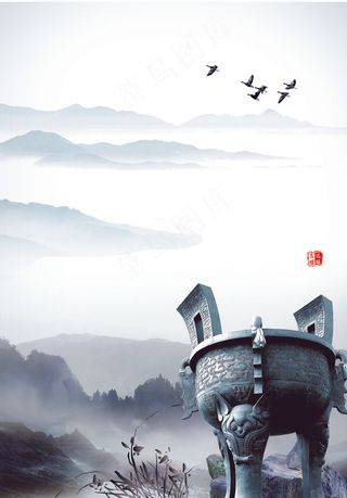 鼎 文化墙 公司 型像 高端