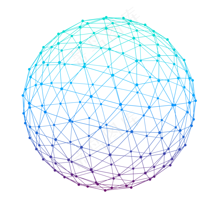 蓝色渐变科技感网络连接地球蓝色渐变科技感网络连接地球