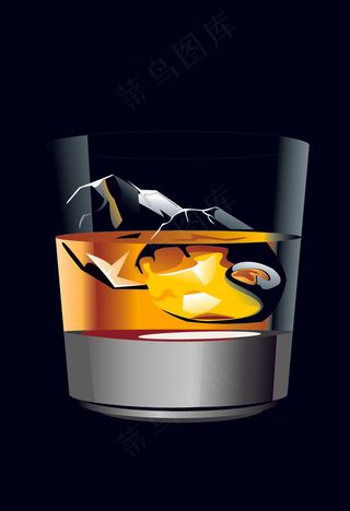洋酒杯图片