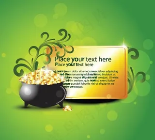 春天背景矢量素材图片