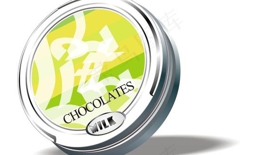 绘制糖果铁盒包装 (效果图)图片