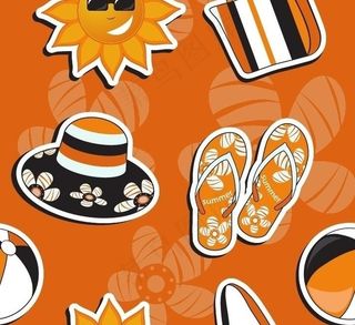 夏天防晒物品图片