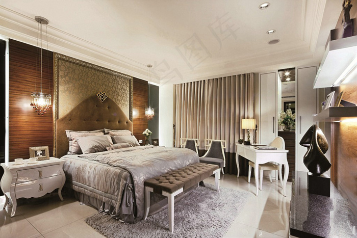 欧式卧室素材