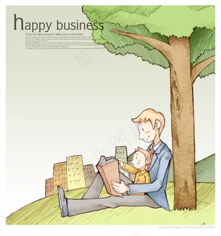 卡通人物 商业人物 分层素材 PS...