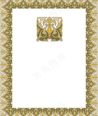 古典花纹花边框 相框图片