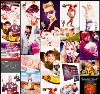 人像照片转马赛克手绘效果动作