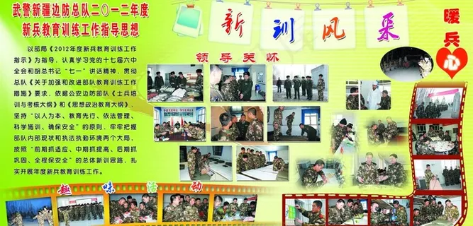 新兵工作图片