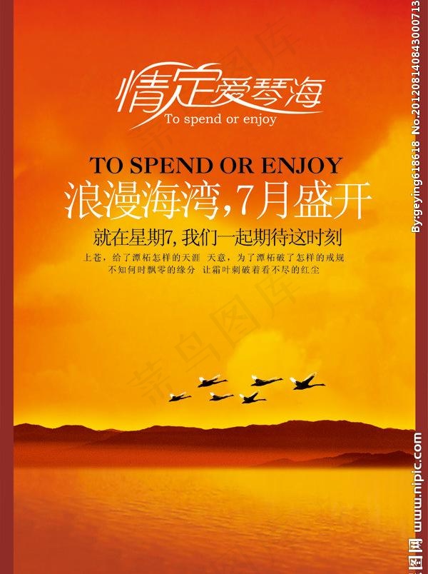 情定爱情海图片