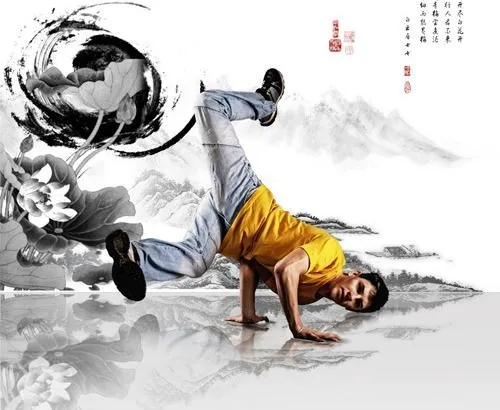 街舞男孩图片cdr矢量模版下载