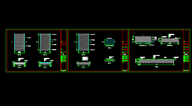 简约型园路设计cad