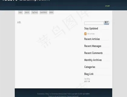 简洁风格模板图片