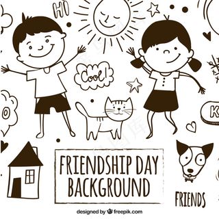 可爱卡通矢量猫