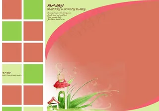 春天的温度-儿童相册PSD分层模板