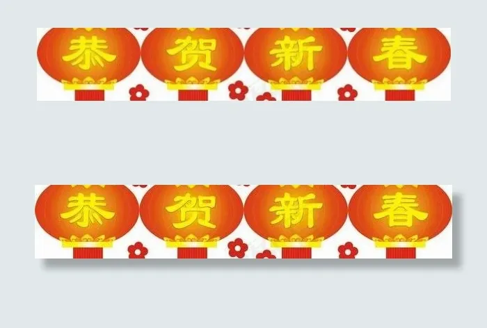 恭贺新春灯笼AI矢量图ai矢量模版下载