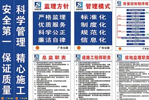 盛建 监理规范制度图片