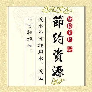 企业餐厅展板饮食文化