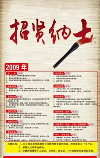 招聘海报PSD素材