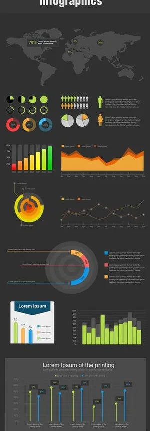 数据信息图psd图片 数据信息图psd图片