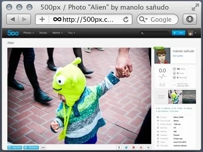 Safari浏览器Chromepsd模版下载