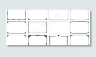 花边花纹底纹边框图片