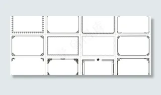 花边花纹底纹边框图片