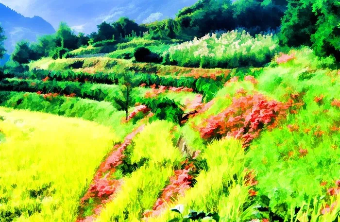 风景装饰画图片
