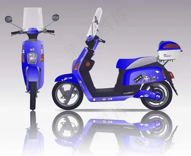 电动车贴花(原创)图片