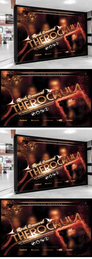 创意海报模板设计时尚唯美大气