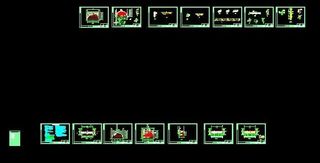 金河花园住宅小区钢结装饰构架设计图