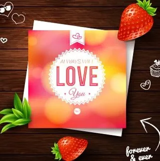 夏天的风格的婚礼邀请背景矢量05