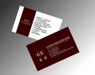 科技名片 精品名片系图片